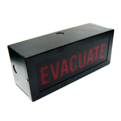 Evacuate Sign